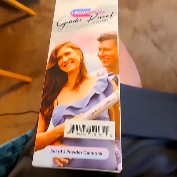 Prime Pure Gender Reveal Cannons Blue - Picture 1 of 10